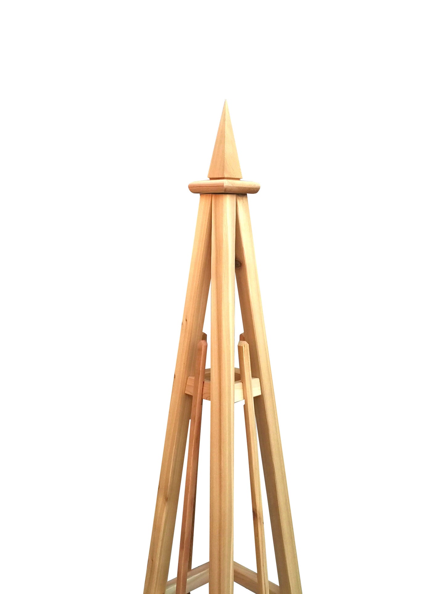6' Obelisk SALE ! with SPIRE Finial & 16" Base | Factory 2nd