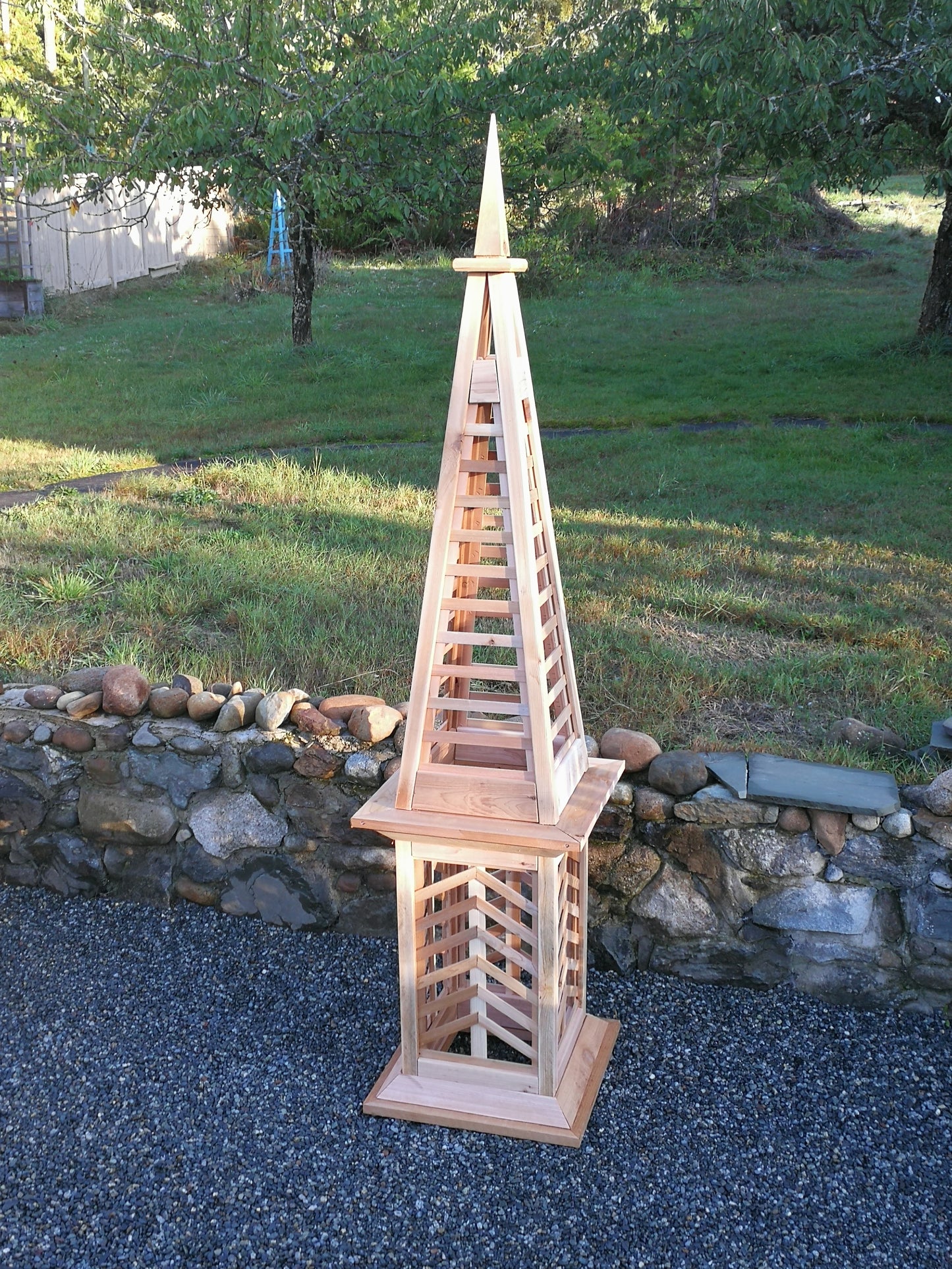 Bespoke Product | 7' Cedar Victorian Style Obelisk