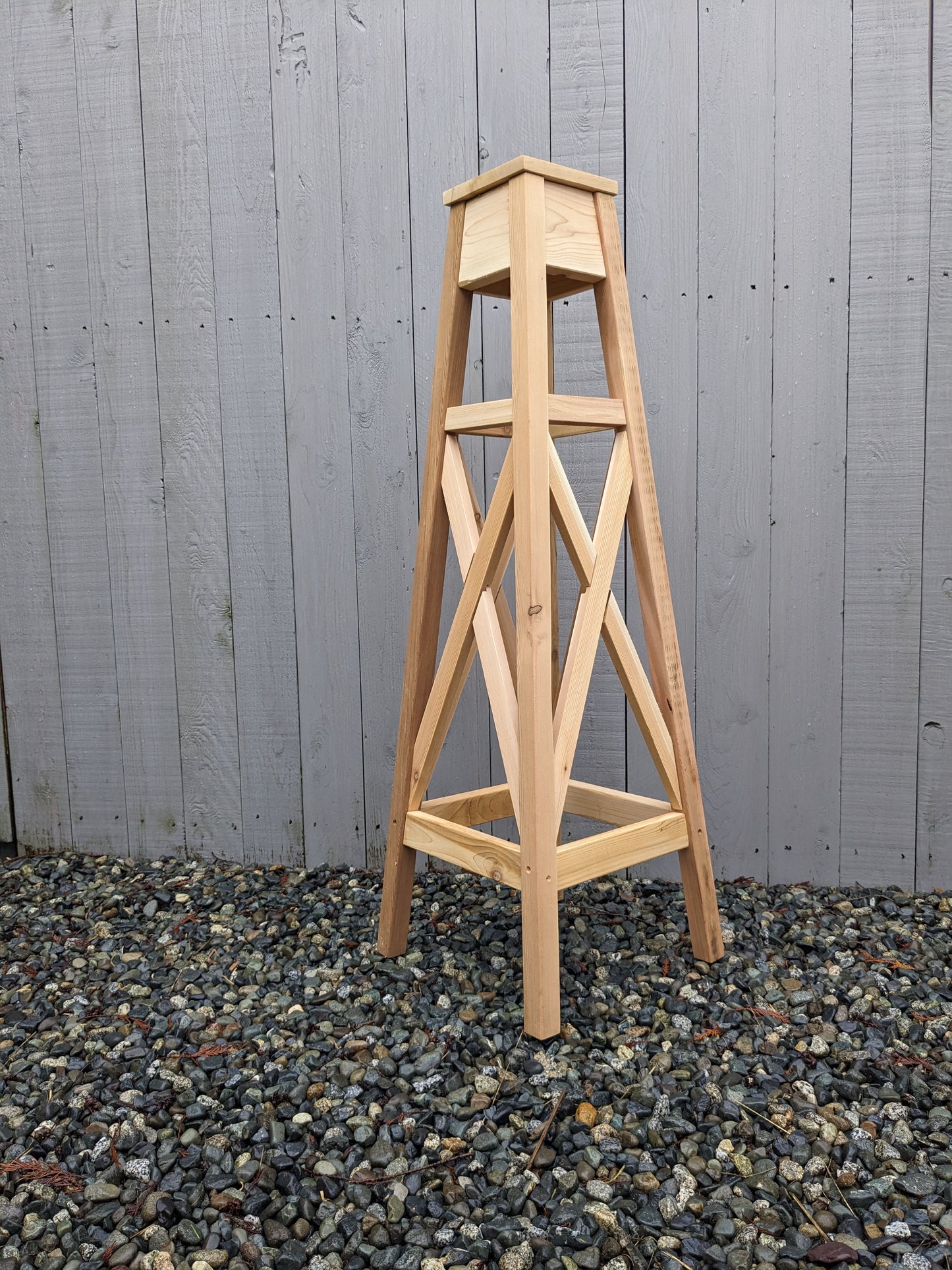 Cedar Obelisk trellis