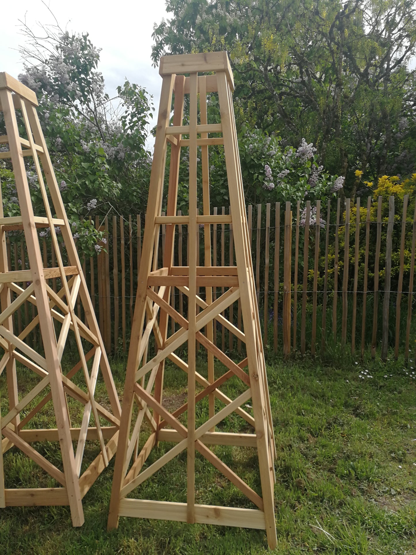 Bespoke Product | 8' Tall Open Top Cedar Tuteur