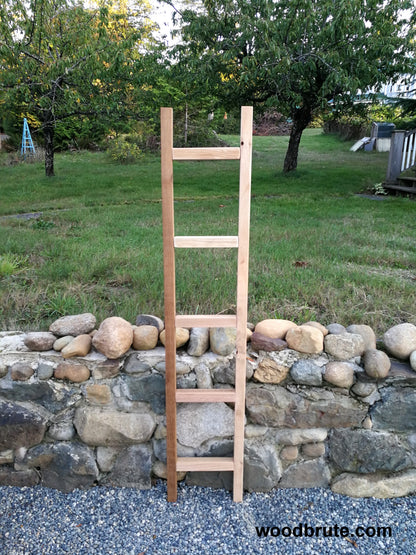 5' Cedar Ladder Trellis | 5 Widths Available
