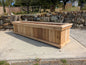 Cedar Trough Planters | Western Red Cedar Gardening Boxes