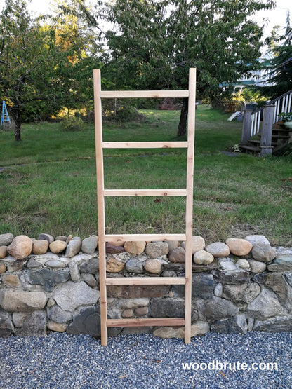 6' Cedar Ladder Trellis | 5 Widths Available