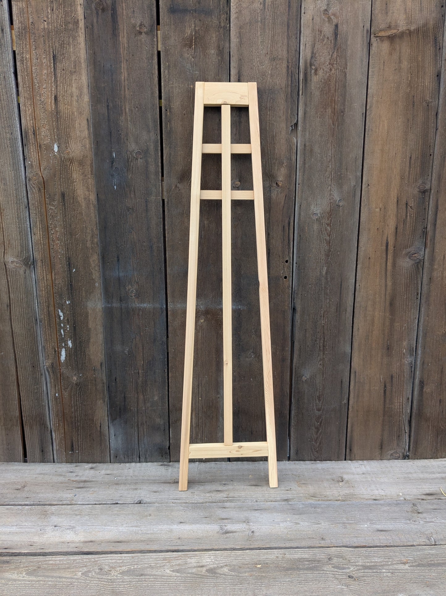 Cedar Trellis Arts & Crafts Influenced | Solid Western Red Cedar | Stainless Steel Assembly Hardware | 2 Heights & 3 Widths