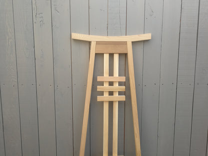 Cedar Trellis 24" Wide | East Asian Influenced | Solid Western Red Cedar | Stainless Steel Assembly Hardware | 2 styles & 4 Heights
