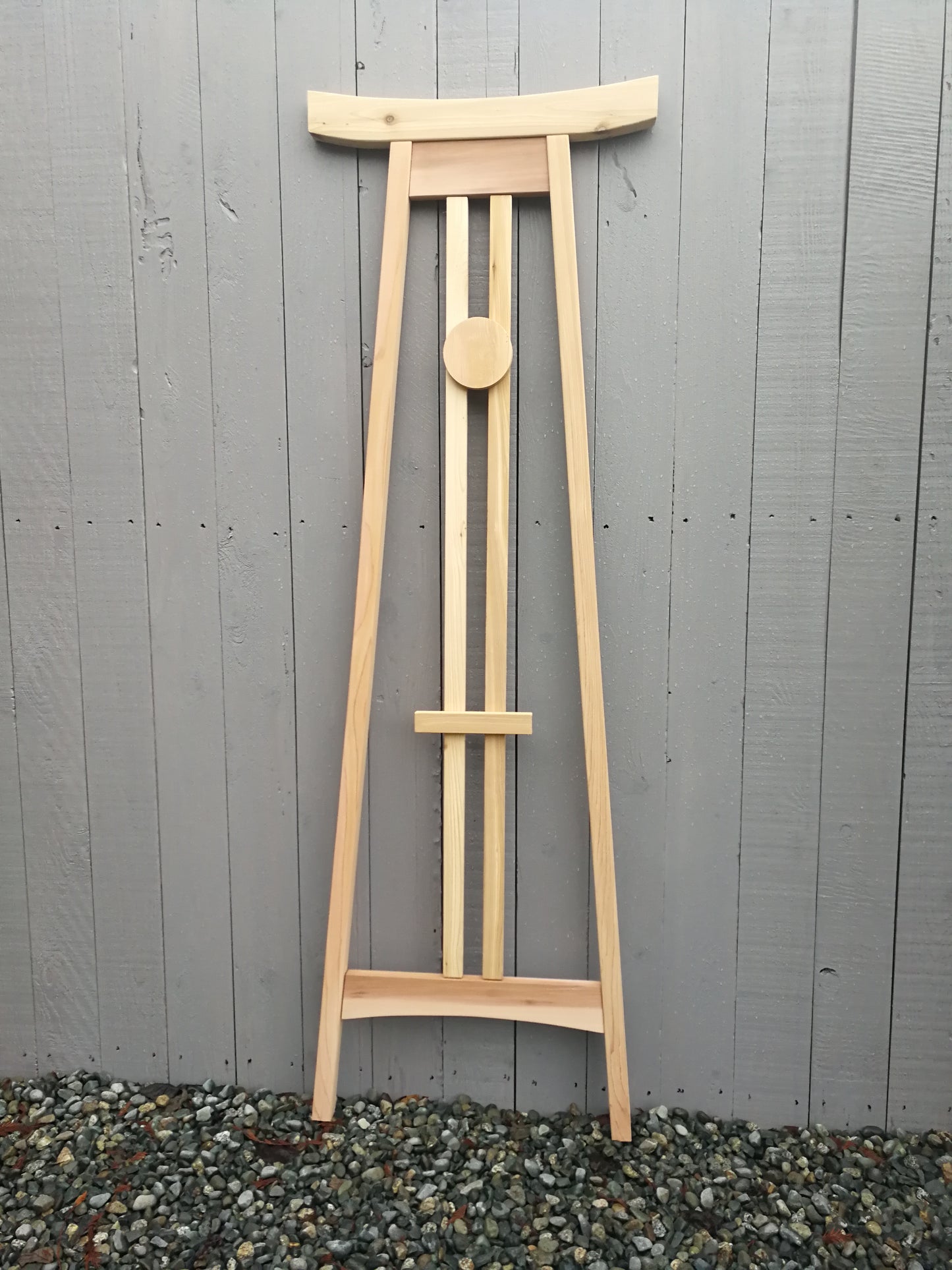Cedar Trellis 24" Wide | East Asian Influenced | Solid Western Red Cedar | Stainless Steel Assembly Hardware | 2 styles & 4 Heights