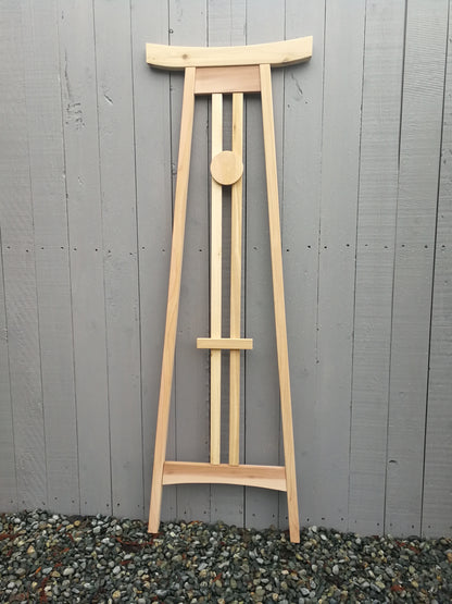 Cedar Trellis 24" Wide | East Asian Influenced | Solid Western Red Cedar | Stainless Steel Assembly Hardware | 2 styles & 4 Heights