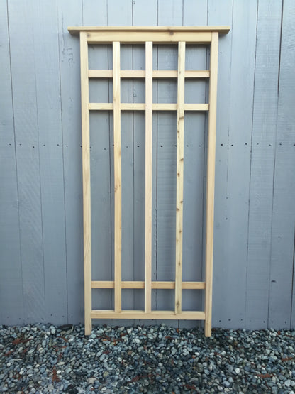 Trellis Arts & Craft Influence | 2 Heights - 4 Widths | Western Red Cedar