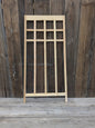 Cedar Trellis Arts & Crafts Influenced | Solid Western Red Cedar | Stainless Steel Assembly Hardware | 2 Heights & 3 Widths