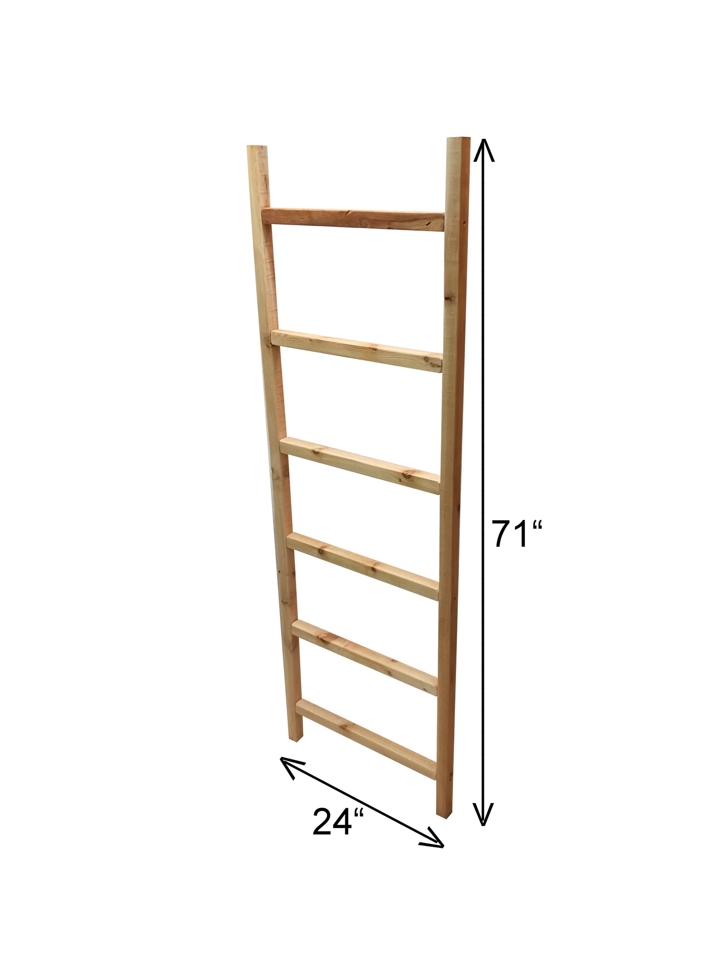 6' Cedar Ladder Trellis 24" Wide, Plant Support Structure | Free Shipping!